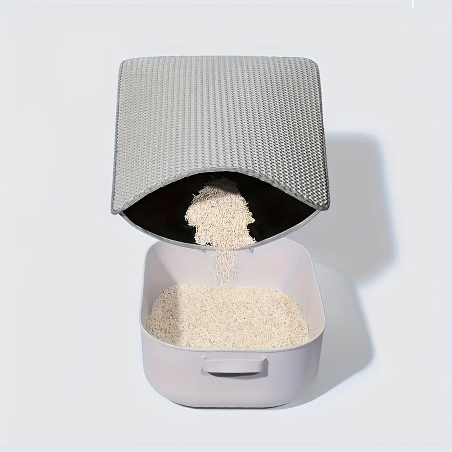 EVA Cat Litter Mat with Anti-Slip Base